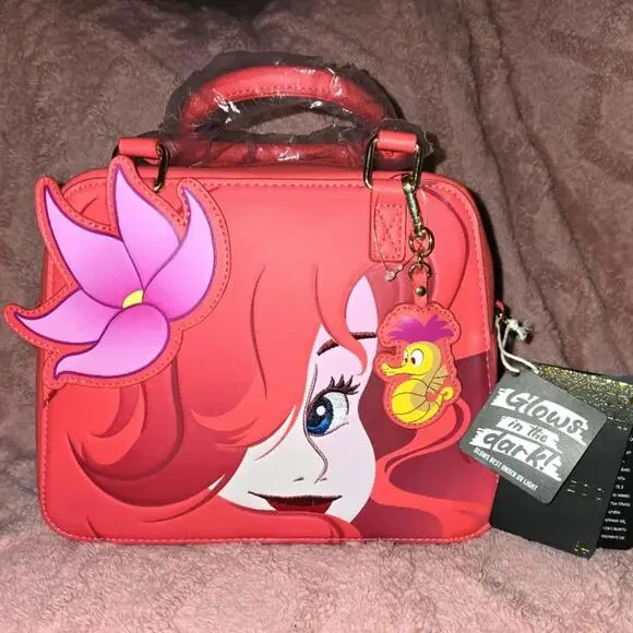 Loungefly Disney Lil Mermaid 35th Anniversary Ariel Cosplay - Picture 1 of 6